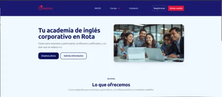 Business First Academy platform screenshot