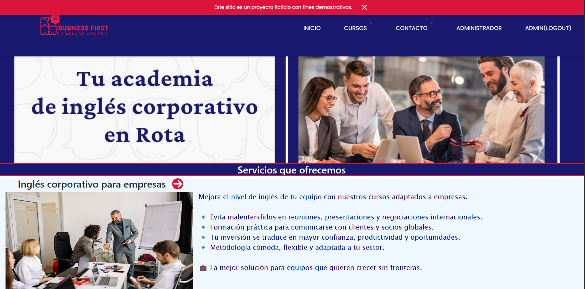 English Academy Screenshot